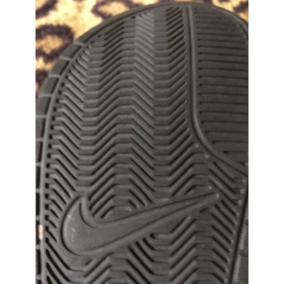 Nike Men\'s Flip Flops Slides Sandals Shoes Size 6 Black with White Logo main image 8